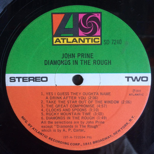 John Prine - Diamonds In The Rough - LP 4