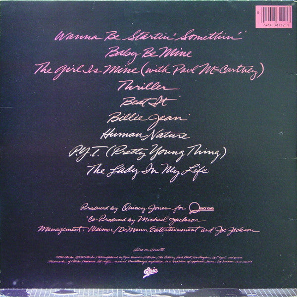 Michael Jackson - Thriller - LP 4