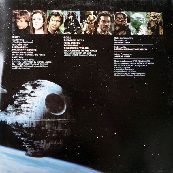 John Williams - Star Wars / Return Of The Jedi (The Original Motion Picture Soundtrack) - LP 4