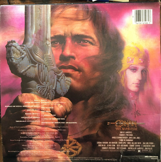 Basil Poledouris - Conan The Barbarian - Original Motion Picture Soundtrack - LP 2