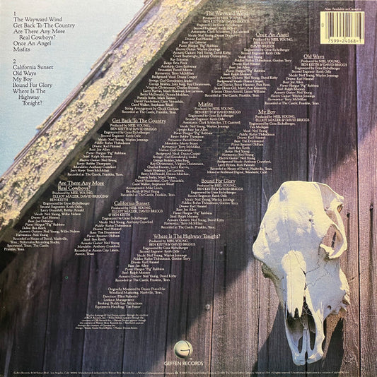 Neil Young - Old Ways - LP 2