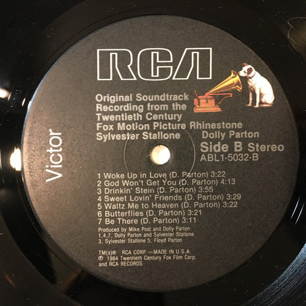 Various - Rhinestone - Original Soundtrack Recording From The Twentieth Century Fox Motion Picture - LP 4