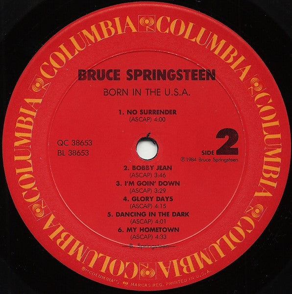 Bruce Springsteen - Born In The U.S.A. - LP 4