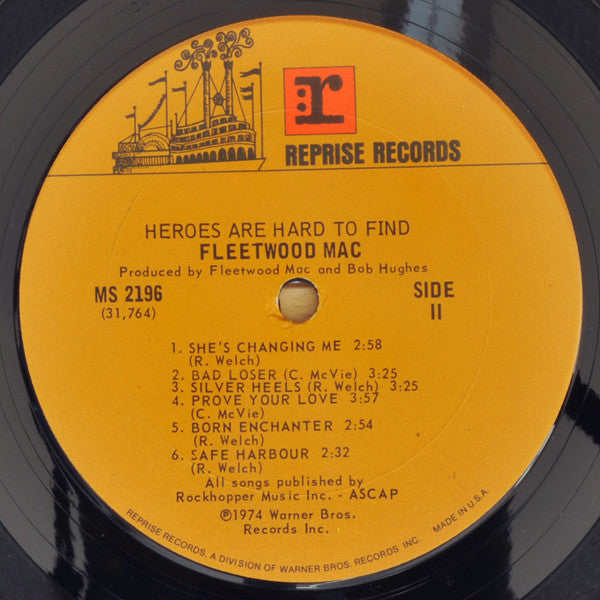 Fleetwood Mac - Heroes Are Hard To Find - LP 4