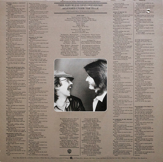Sanford And Townsend - Smoke From A Distant Fire - LP 2