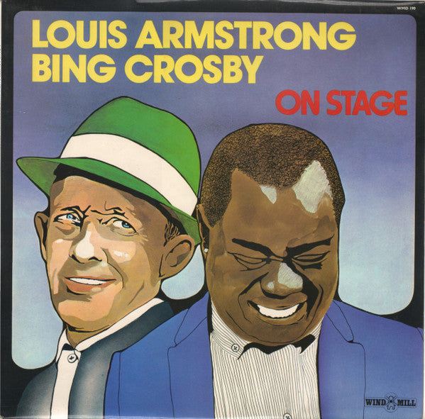Louis Armstring - Louis Armstrong and Bing Crosby On Stage - LP
