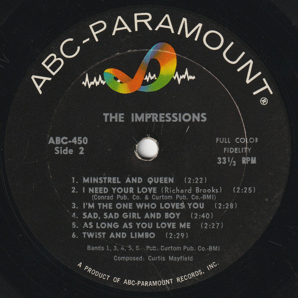 The Impressions - The Impressions - LP 4