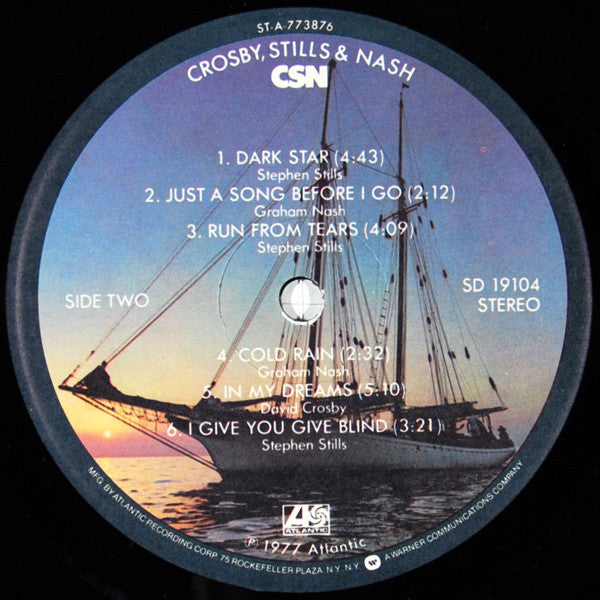 Crosby, Stills & Nash - CSN - LP 4