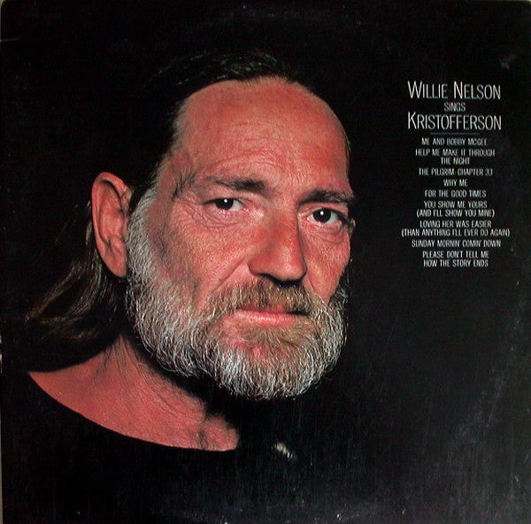 Willie Nelson - Willie Nelson Sings Kristofferson - VINTAGE vinyl record for sale