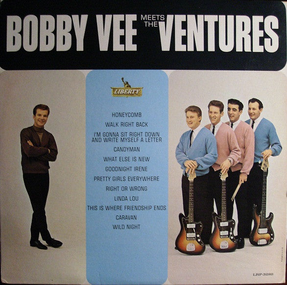 The Ventures - Bobby Vee Meets The Ventures - VINTAGE vinyl record for sale