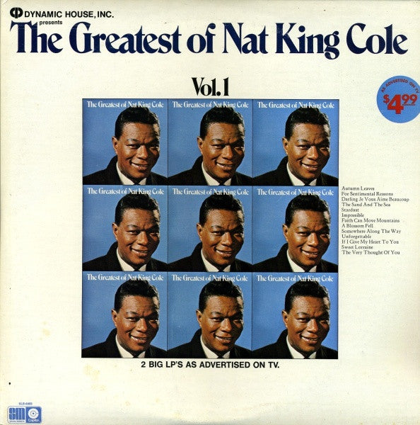 Nat King Cole - The Greatest Of - 2xLP