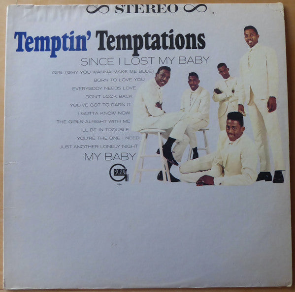 The Temptations - Since I Lost My Baby - VINTAGE vinyl record for sale