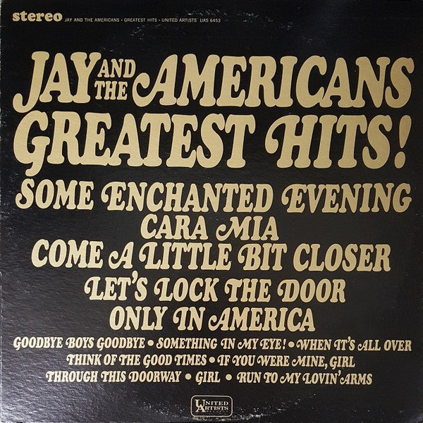 Jay and the Americans - Greatest Hits - LP