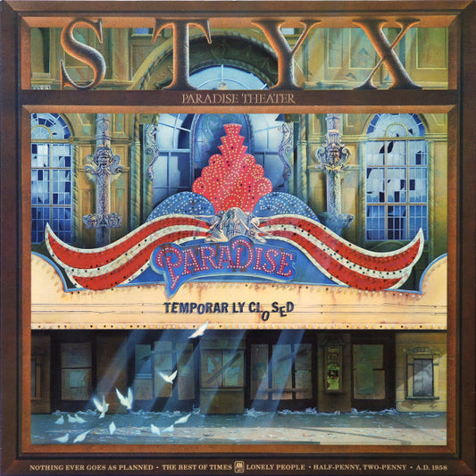 Styx - Paradise Theatre - LP 2