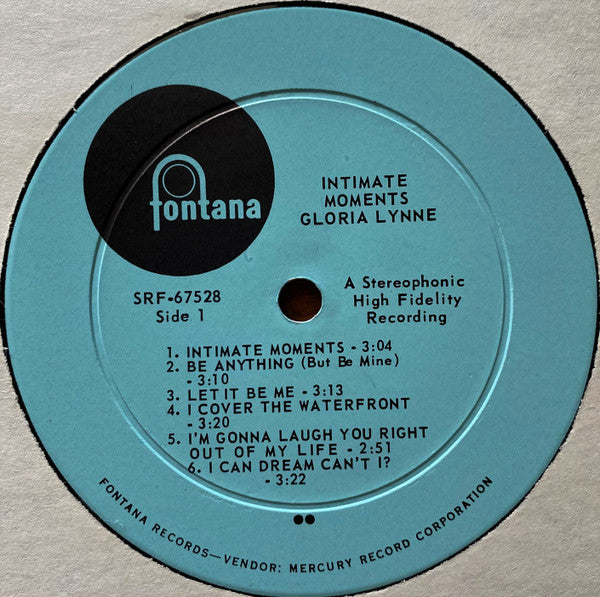 Gloria Lynne - Intimate Moments - LP 4