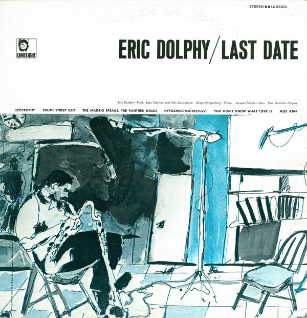 Eric Dolphy - Last Date - VINTAGE vinyl record for sale