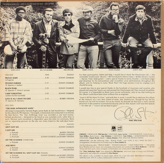 The Checkmates Ltd. - Love Is All We Have To Give - LP 2