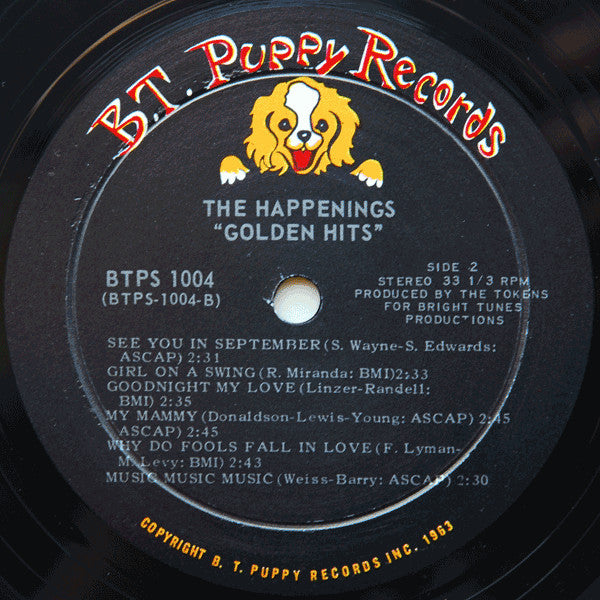 The Happenings - Golden Hits! - LP 4