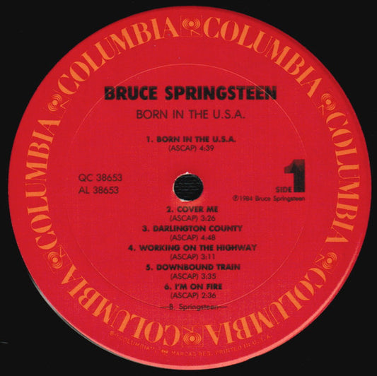 Bruce Springsteen - Born In The U.S.A. - LP 2