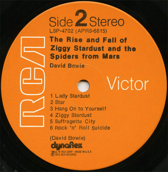 David Bowie - The Rise And Fall Of Ziggy Stardust And The Spiders From Mars - LP 4