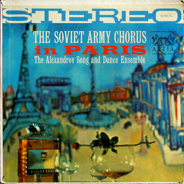 The Alexandrov Song and Dance Ensemble - The Soviet Army Chorus in Paris - LP