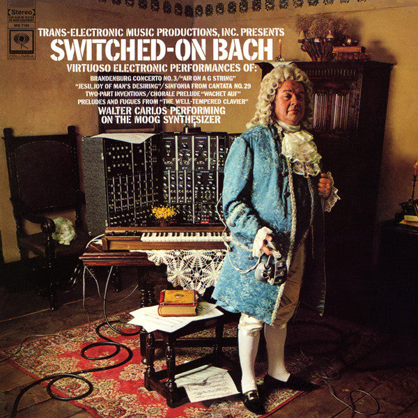 Walter Carlos - Switched - On Bach - VINTAGE vinyl record for sale