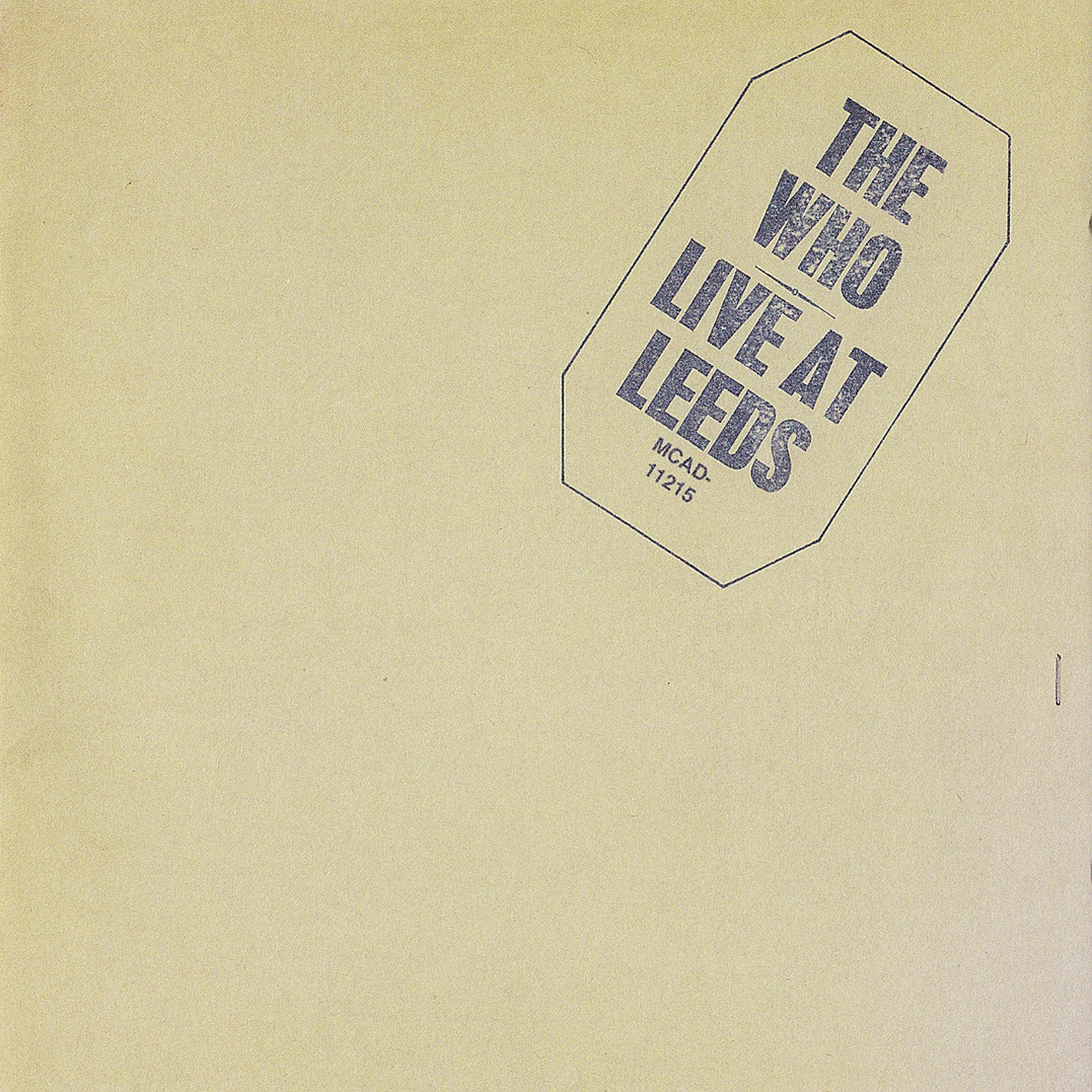 The Who - Live at Leeds - LP