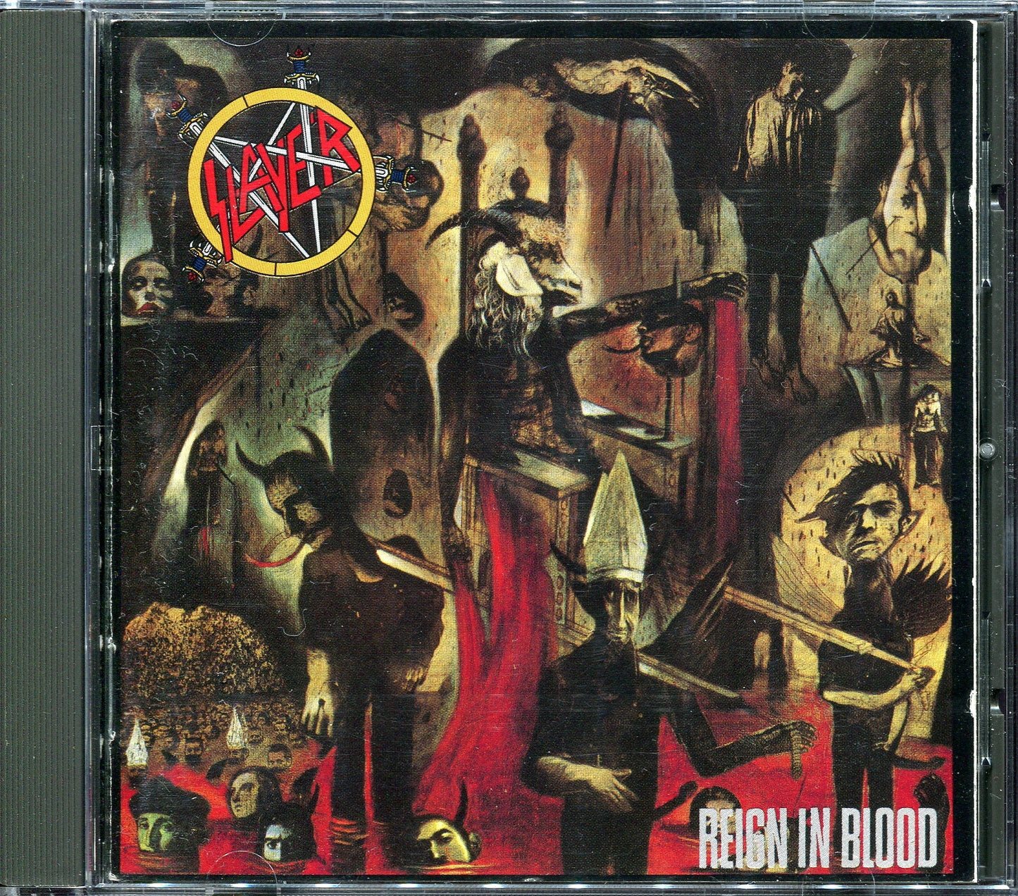 Slayer - Reign In Blood - VINTAGE vinyl record for sale