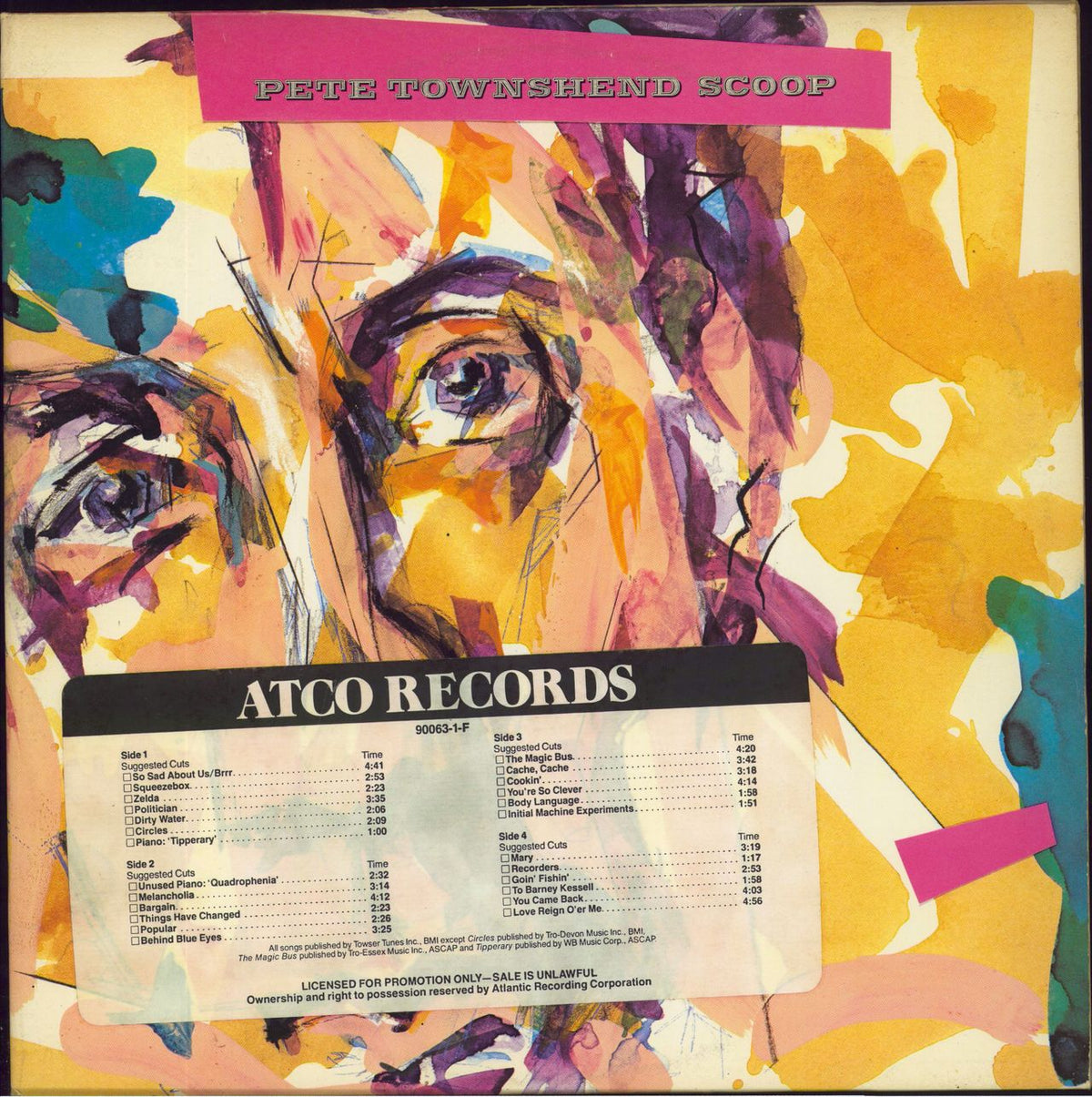 Pete Townsend - Scoop - 2xLP