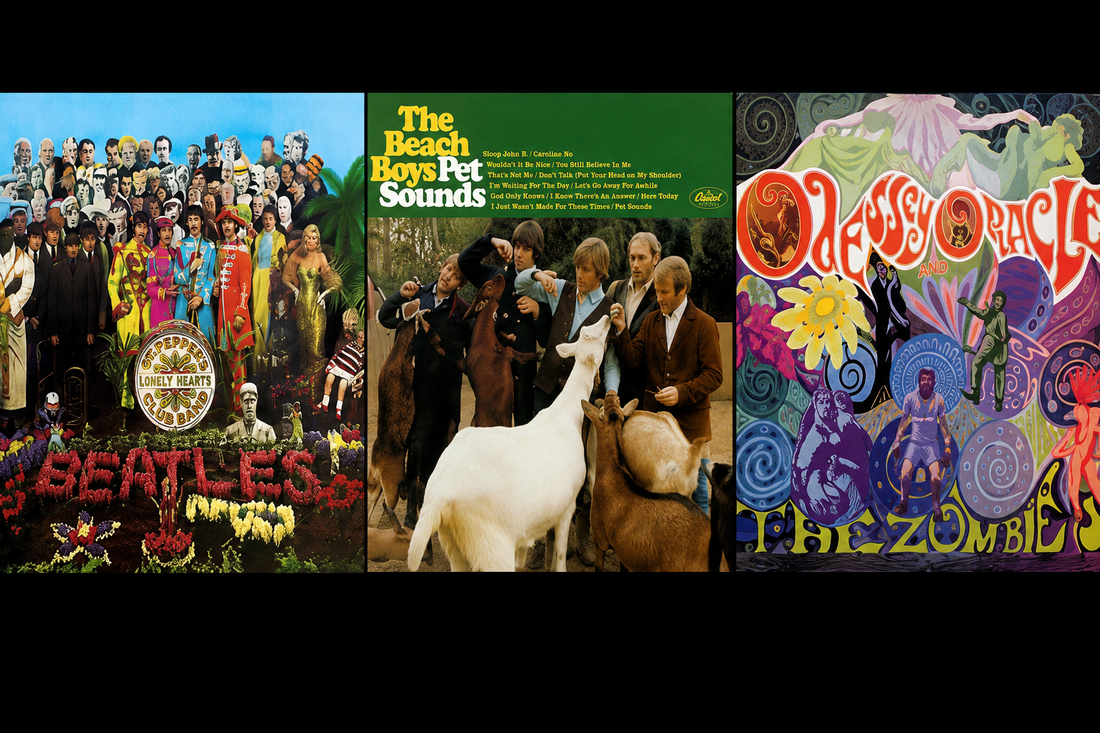 The Holy Trinity of 1960s Psychedelic Pop: Sgt. Pepper, Pet Sounds, and Odessey and Oracle