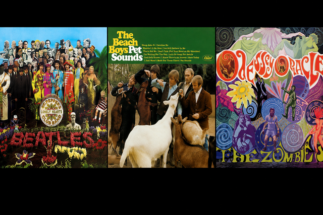 The Holy Trinity of 1960s Psychedelic Pop: Sgt. Pepper, Pet Sounds, and Odessey and Oracle