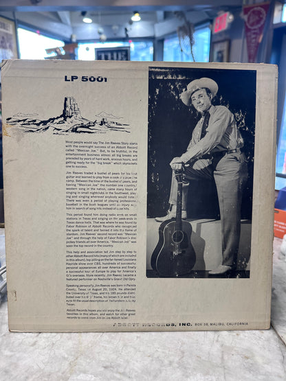 Jim Reeves - Jim Reeves Sings - LP
