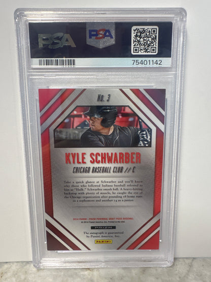 2014 Panini Prizm Prospect Sig Prizm Kyle Schwarber