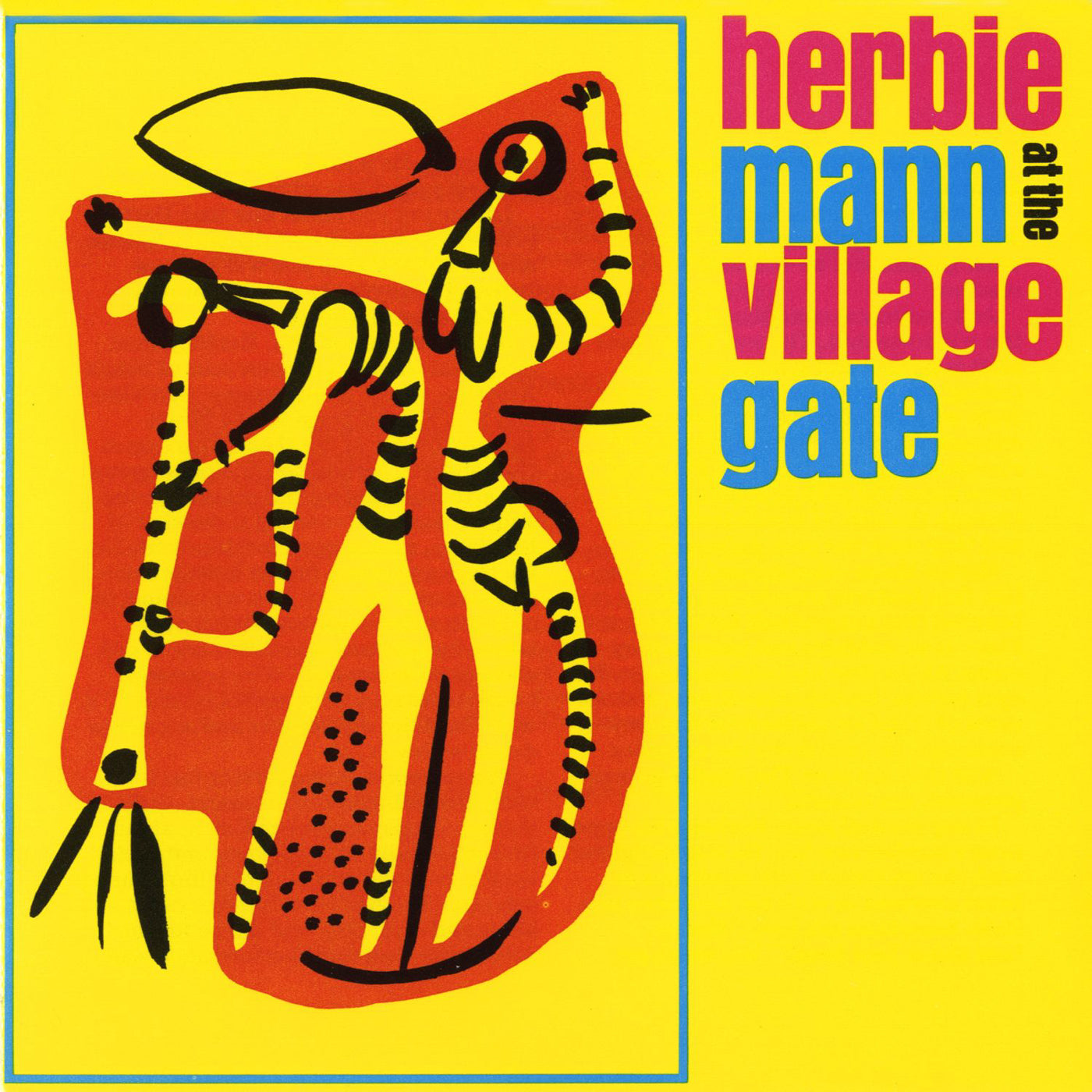 Herbie Mann - At The Village Gate - VINTAGE vinyl record for sale