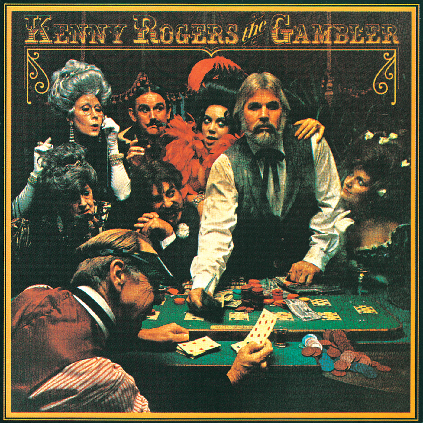 Kenny Rogers - The Gambler - VINTAGE vinyl record for sale