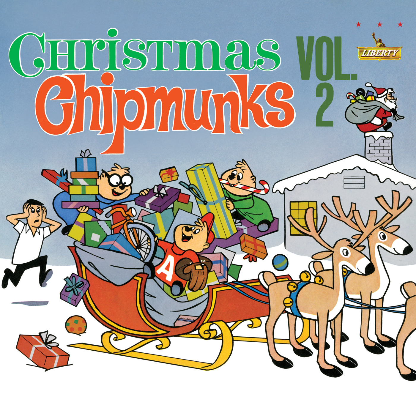Chipmunks - Christmas with the Chipmunks - LP