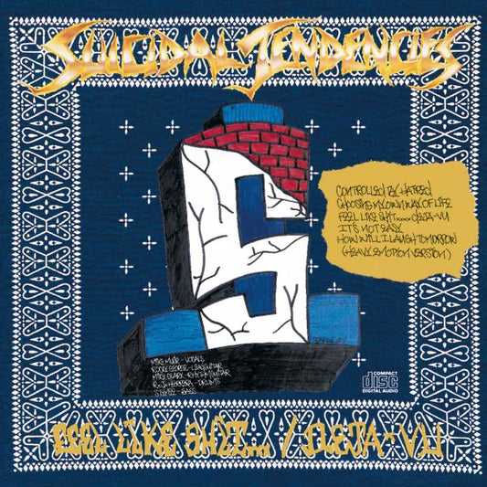 SUICIDAL TENDENCIES  -  CONTROLLED BY HATRED  - LP