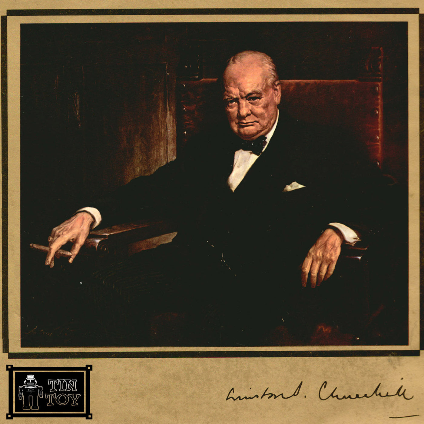 Winson Churchill - The Voice Of Winston Churchill - LP