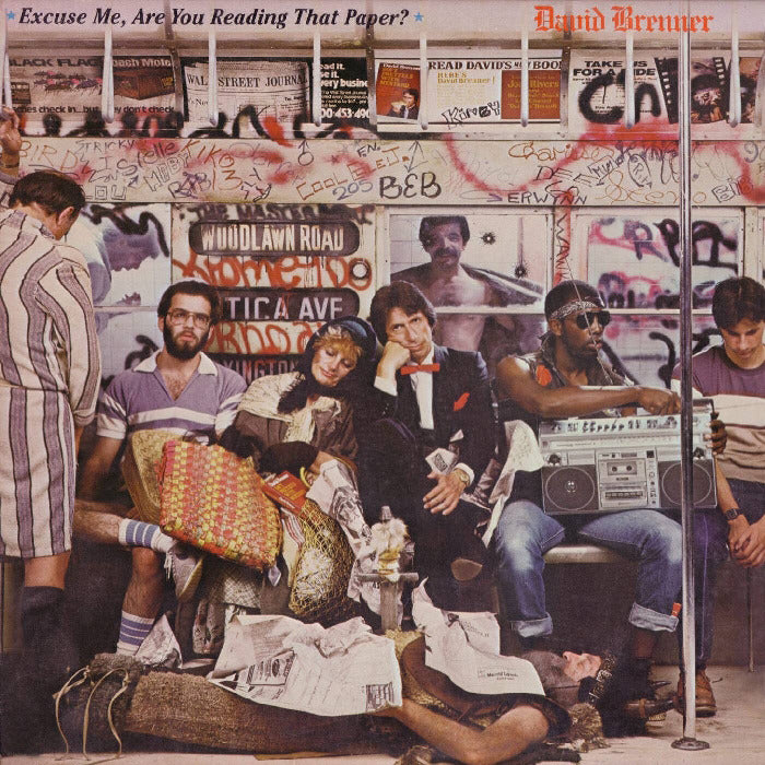 David Brenner - Excuse Me Are You Reading That Paper - LP