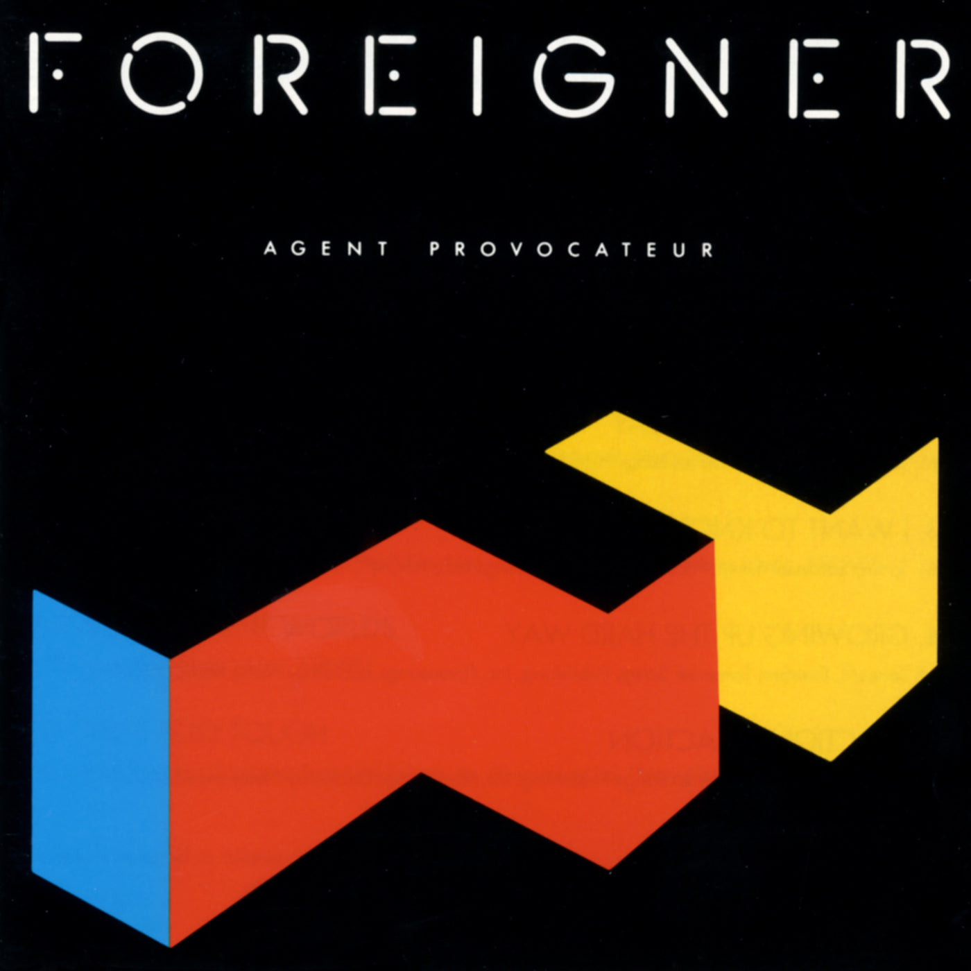 Foreigner - Agent Provocateur - LP
