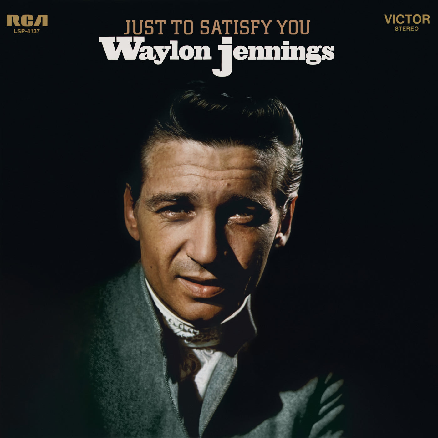 Waylon Jennings - Just To Satisfy You - VINTAGE vinyl record for sale