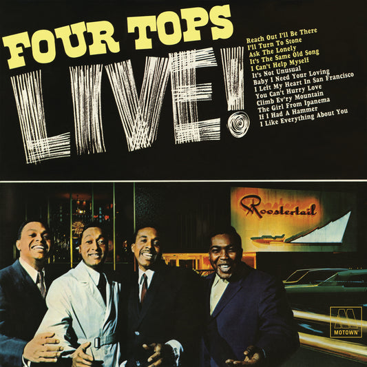 The Four Tops - Four Tops Live! - VINTAGE vinyl record for sale