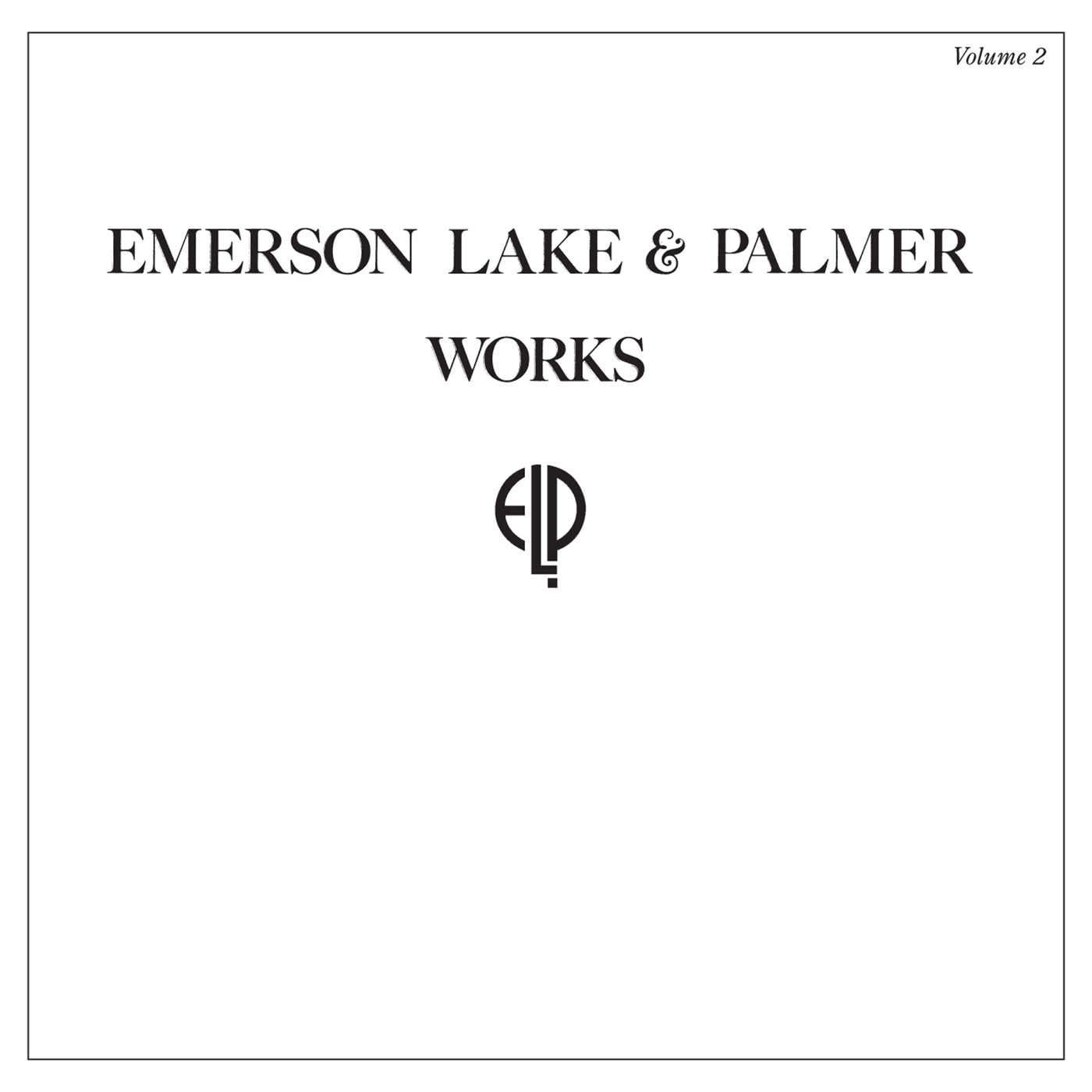 ELP - Works Vol 2 - LP