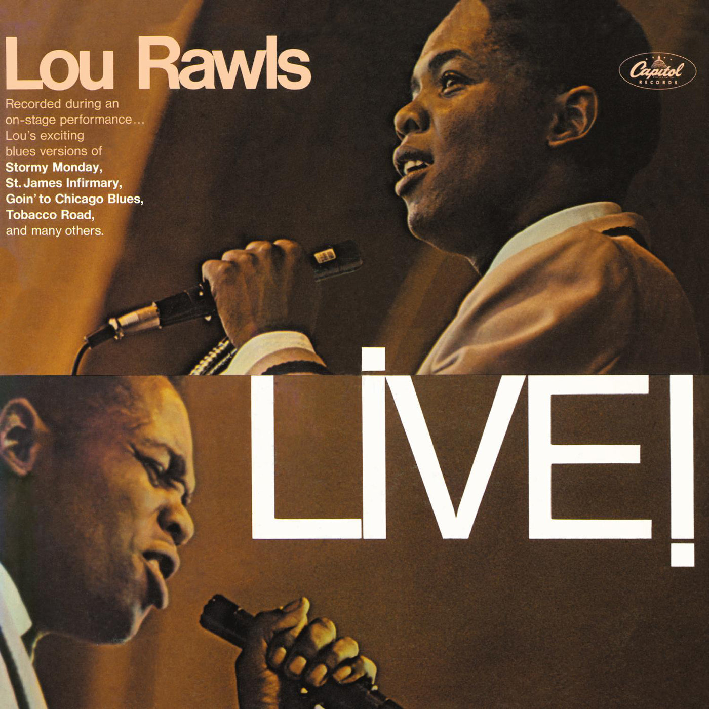 Lou Rawls - Live - VINTAGE vinyl record for sale