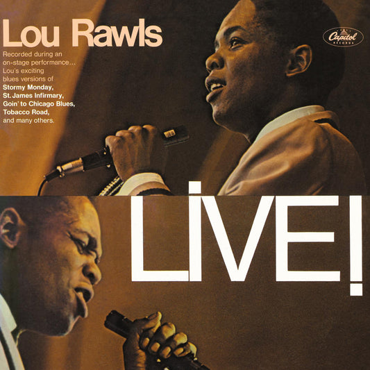 Lou Rawls - Live - VINTAGE vinyl record for sale