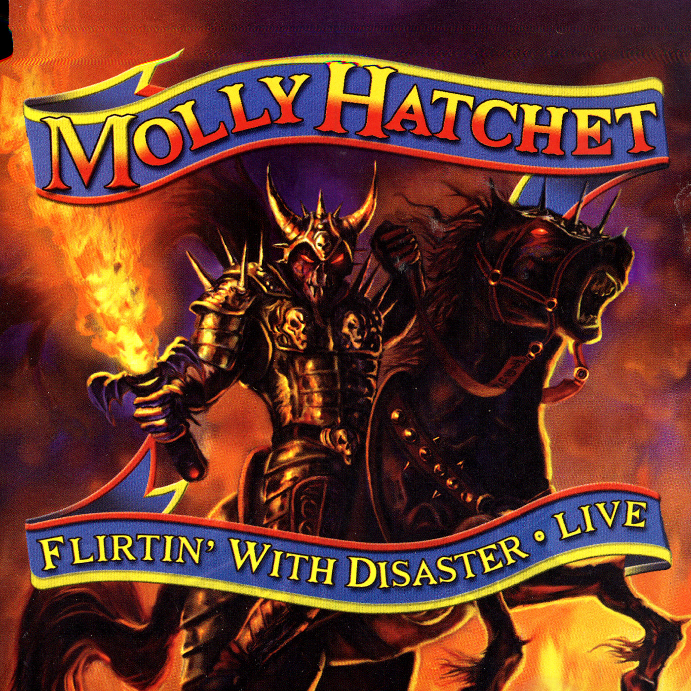 Molly Hatchet - Flirtin With Disaster - VINTAGE vinyl record for sale