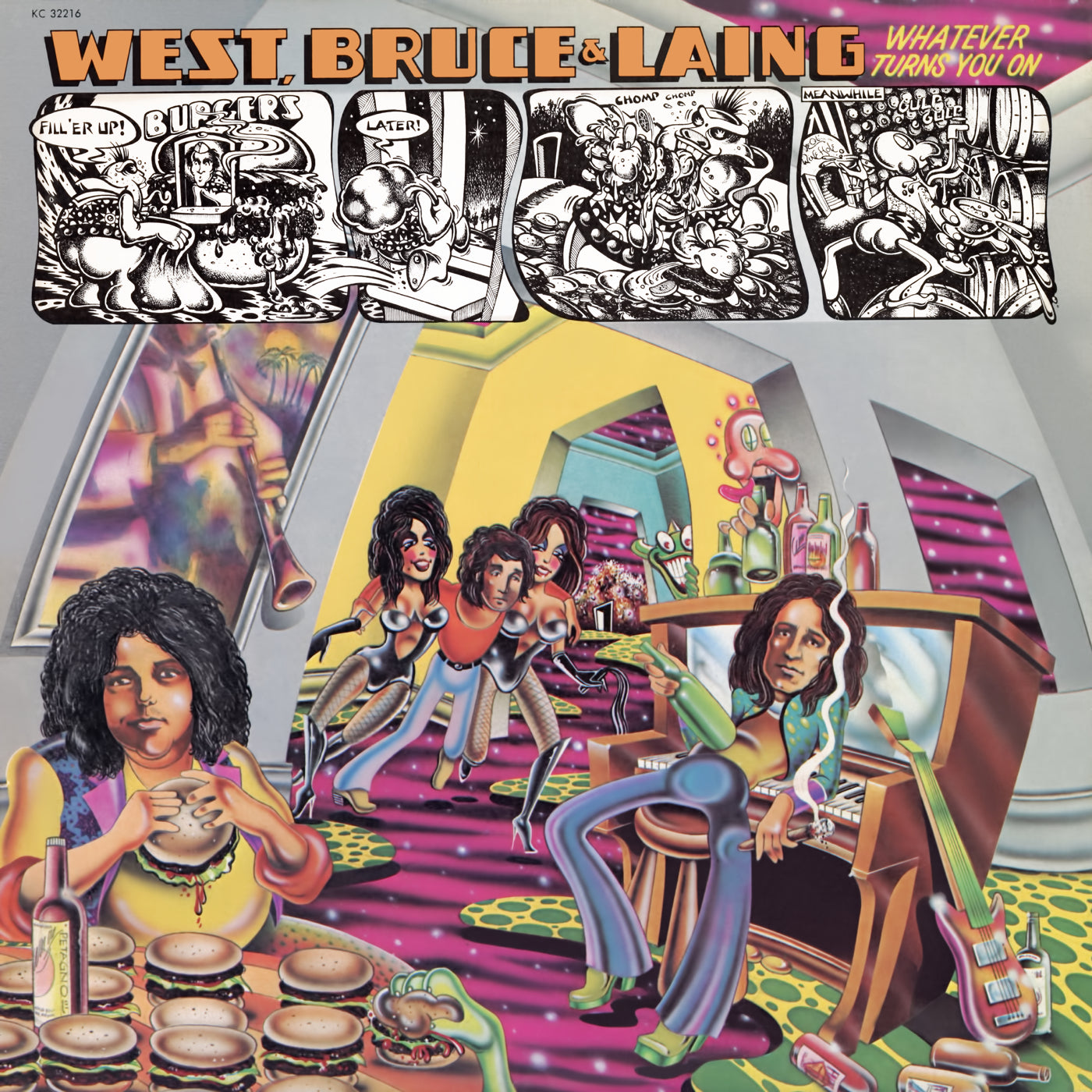 West, Bruce and Laing - Whatever Turns You On - LP