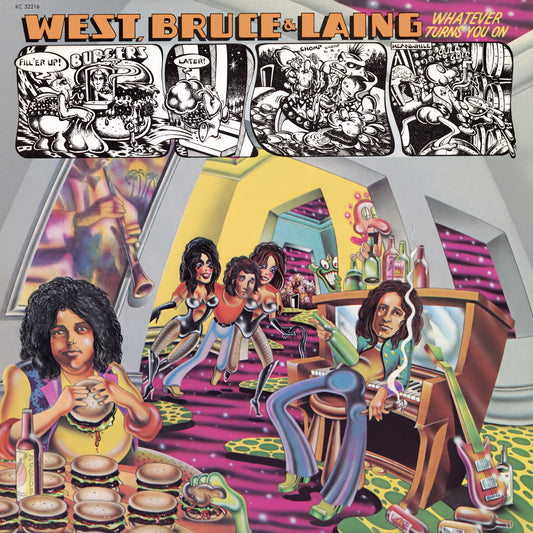 West, Bruce and Laing - Whatever Turns You On - LP