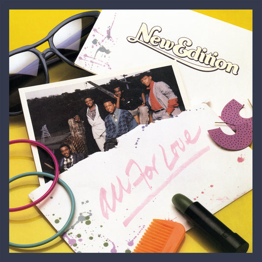 New Edition - All For Love - LP