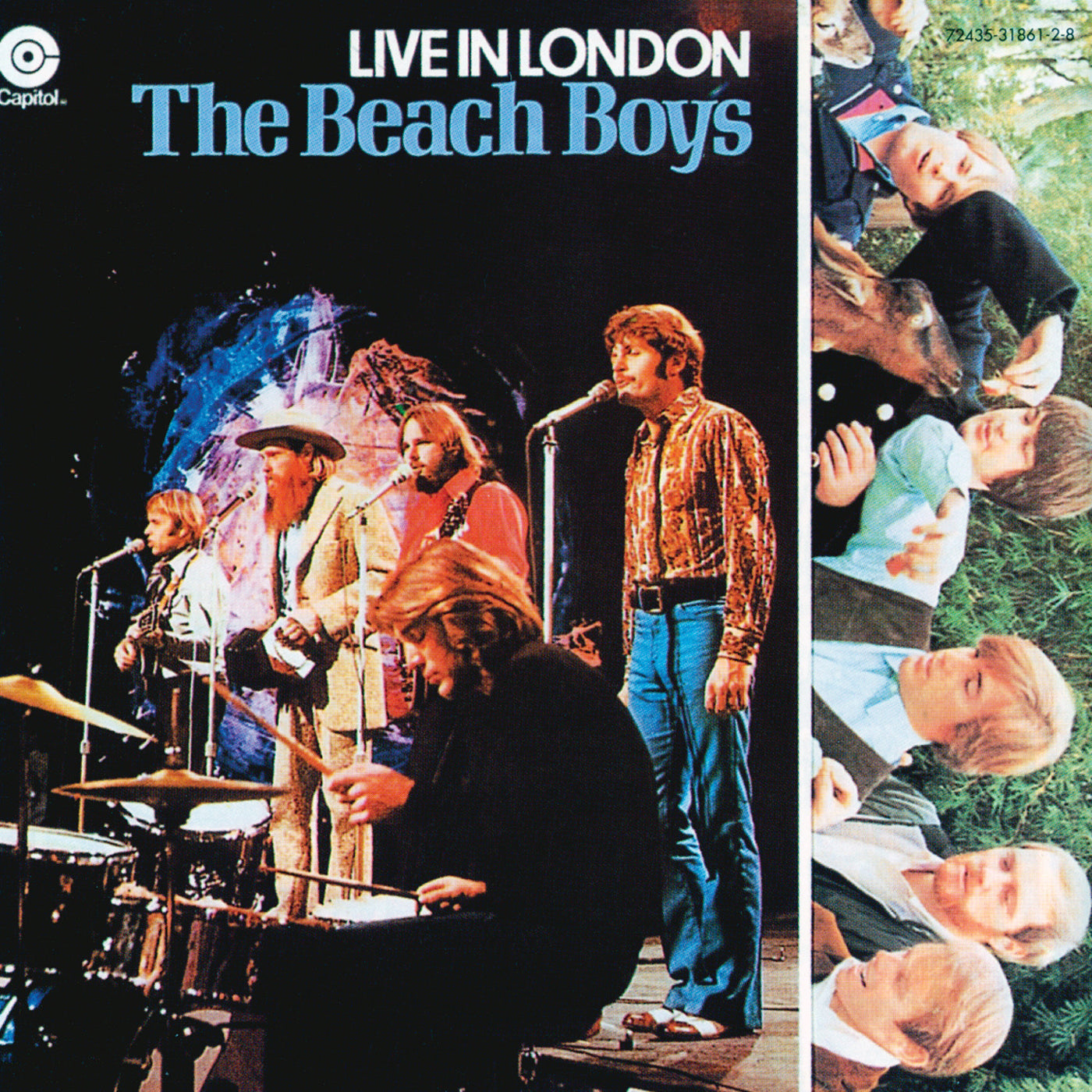 The Beach Boys - Live In London - VINTAGE vinyl record for sale